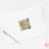 Westchester County Vierkante Sticker (Envelop)