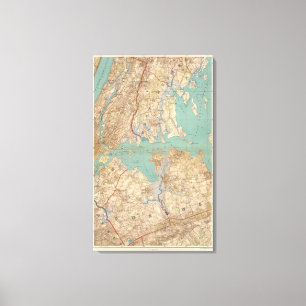 Westchester en Queens Canvas Afdruk