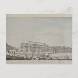 Westelijke aspect van Wilhelmsplatz, c.1773 Briefkaart