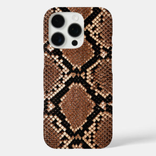 Westelijke Diamantkettelslang Huid iPhone 16 Pro Hoesje