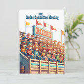 Westelijke Rodeo Aangepast Kaart (Staand voorkant)