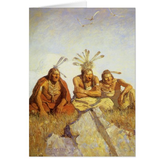  Westen, Guardians War of Peace by NC Wyeth (Voorkant)