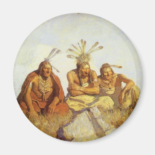 Westen, Guardians War of Peace by NC Wyeth Magneet (Voorkant)