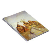 Westen, Guardians War of Peace by NC Wyeth Notitieboek (Rechterzijde)