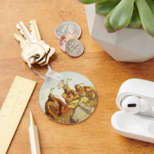  Westen, Guardians War of Peace by NC Wyeth Sleutelhanger