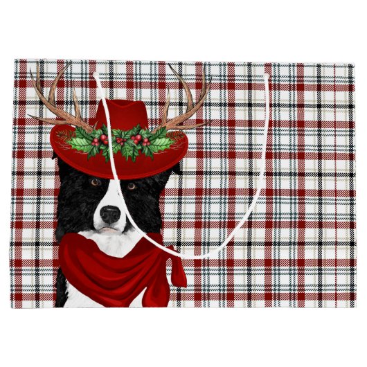 Wester Pset en Border Collie Hondenliefhebber Holi Groot Cadeauzakje (Achterkant)