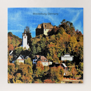 Westerburg, schilderachtig foto van Duitsland; Legpuzzel