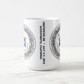 Westercon 66 tasses de roue de décodeur (Centre)