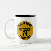 Westercon 74 Mug à café à deux tons