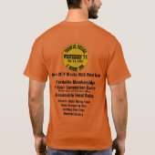 Westercon 74 T Shirt (dubbelzijdig) (Achterkant)