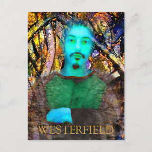 WESTERFIELD ZELFPORTRET Ansichtkaart Briefkaart