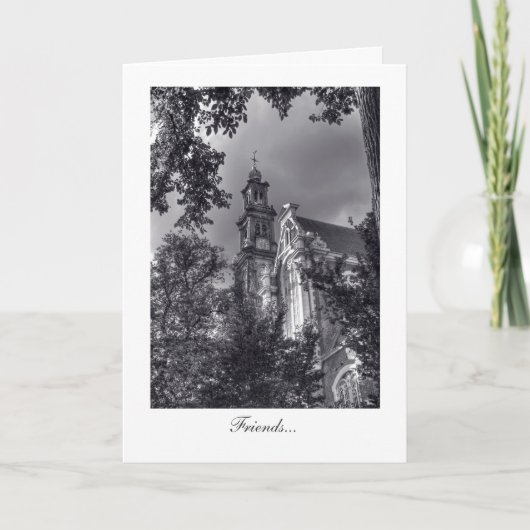 Westerkerk, Amsterdam Kerk - Vrienden Kaart (Voorkant)