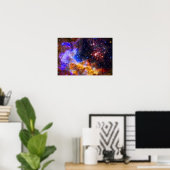 Westerlund 2 in Carina Constellation Space Afbeeld Poster (Thuiskantoor)