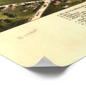 Westerly Rhode Island 1877 Antiek Panorama Poster (Hoek)