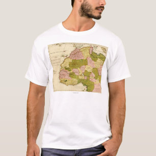 Western AfrikaPanoramische kaartWest-Afrika 3 T-shirt
