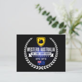 Western Australië Briefkaart (Staand voorkant)