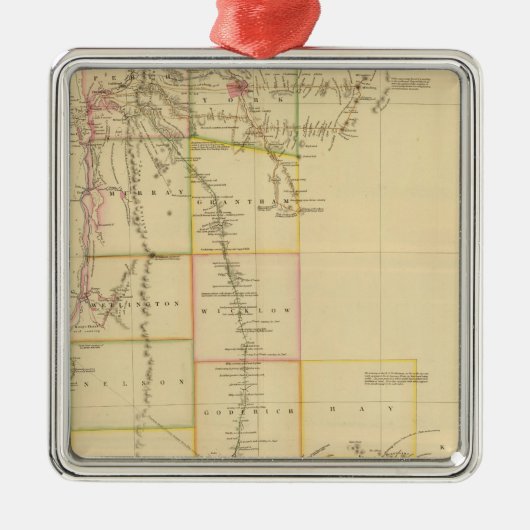 Western Australië Metalen Ornament (Voorkant)