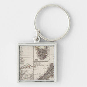 Western Australië Tasmania en Nieuw-Zeeland Sleutelhanger