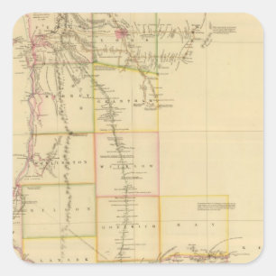 Western Australië Vierkante Sticker