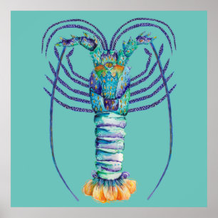 Western Australisch Poster met schildpadden