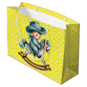 Western Baby Cowboy l Grand sac cadeau (Dos Angle)