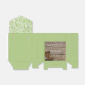 Western Baby shower Bedankdoosjes (Uitgevouwen)