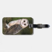 Western Bagagelabel van Barn Owl (Achterkant horizontaal)