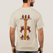Western Bladwijzer T-shirt (Achterkant)