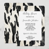 Western Boerderij Dierlijke Koe Kaart (Voorkant / Achterkant)