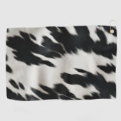 Western Boerderij Koeienhuid Golfhanddoek (Horizontaal)