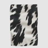 Western Boerderij Koeienhuid Golfhanddoek (Voorkant)