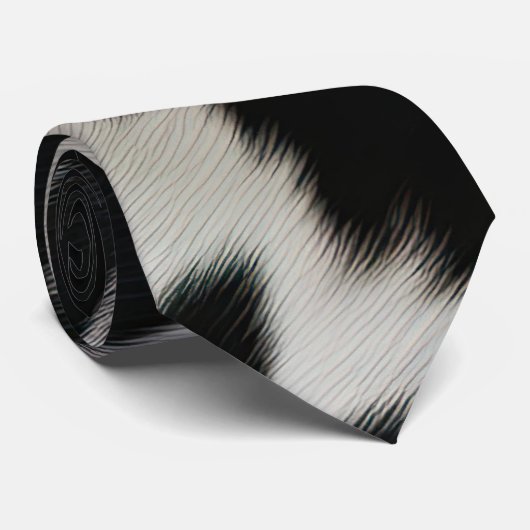 Western Boerderij Koeienhuid Stropdas (Opgerold)