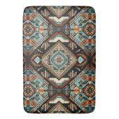 Western Boho Pattern Badmat (Voorkant Verticaal)