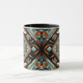 Western Boho Pattern Mok (Midden)