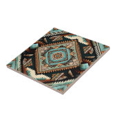 Western Boho Pattern Tegeltje (Zijkant)