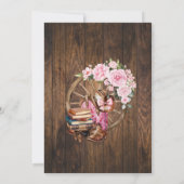 Western Boots Saddle Up Next Chapter Bridal Shower Kaart (Achterkant)