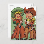 Western Briefkaart (Voorkant / Achterkant)