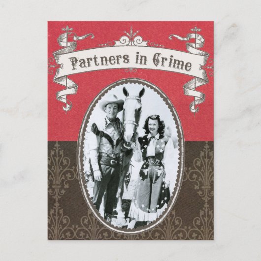  western briefkaart (Voorkant)