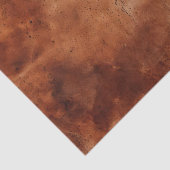 Western Brown Howdy Cowboy Brown Tissuepapier (Detail)