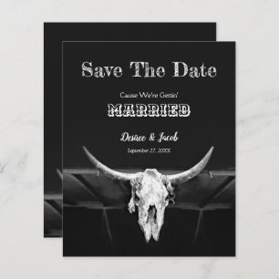 Western budget zwart-wit bespaart de datum