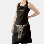 Western Bull Skull Country Cowboy Rustic Schort (Insitu)