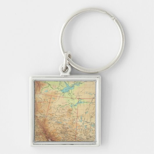 Western Canada Sleutelhanger (Voorkant)