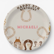 Western Country Cowboy Verjaardagsfeestje