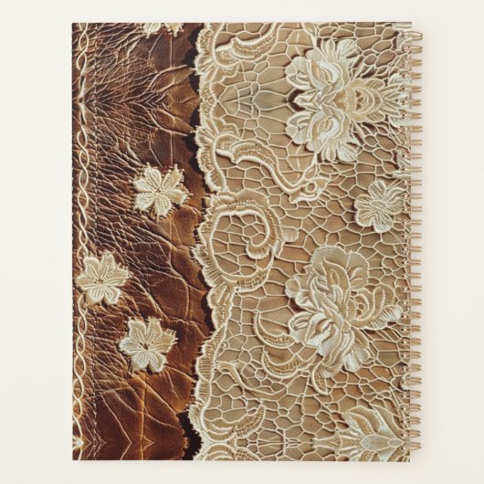 Western Country Leather n dentée initiale (Dos)