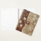 Western Country Leather n Lace Initiaal Planner (Display)