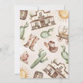 Western Cowboy Baby shower Invitation (Dos)