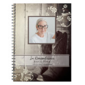 Western Cowboy Boots Funeral Memorial Livre d'or (Devant)