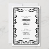  Western Cowboy Country Rehearsal Dinner Kaart (Voorkant)