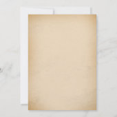 Western Cowboy fête d'anniversaire Carte de remerc (Dos)