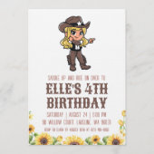 western cowgirl birthday invitations (Devant)